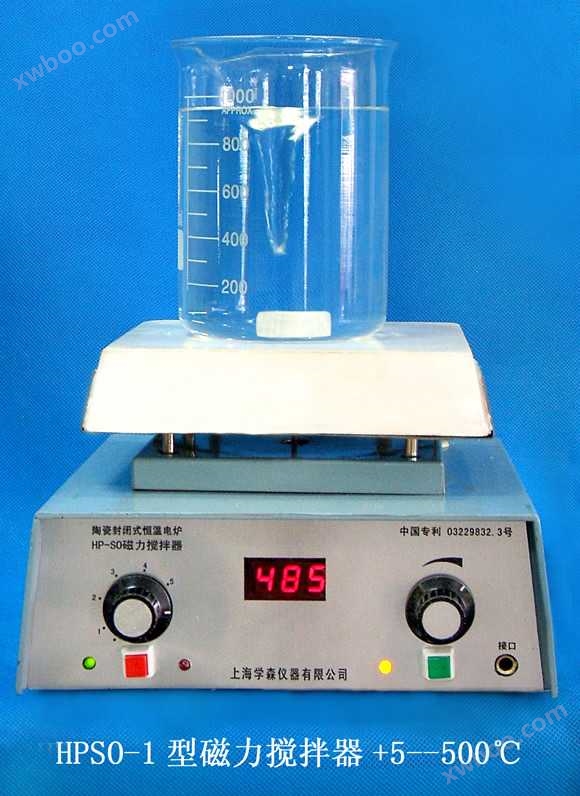 陶瓷电炉磁力搅拌器 耐酸硷,抗腐蚀,500℃ 100-1600转/min