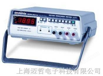 GOM801H中国台湾固纬GOM-801HDC微欧姆表  