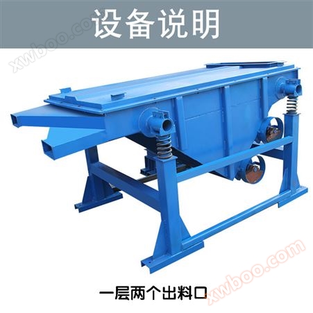 XFZ1530双层物料筛 高频直线振动筛
