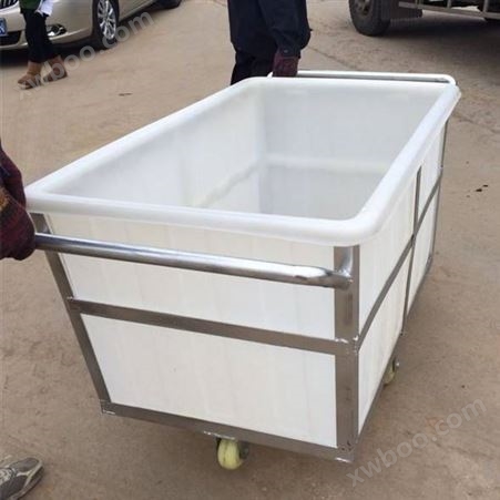 厂家***推布车食品运输塑料方箱 450L滚塑养殖方箱 塑料方箱优惠