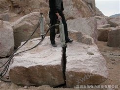 内蒙古阿拉善左旗莫氏7.3度花岗岩开采分裂机13728960508